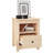 vidaXL Bedside Cabinet Solid Pine Wood Compact-1594364548