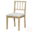 Ensemble de salle à manger de ferme 6 pièces avec bois massif, chaises ergonomiques et banc compact pour la cuisine et la salle à manger