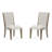Rectangular Dining Table With 6 Upholstered Side Chairs And Server-1983658568