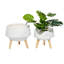 Ensemble de pots à fleurs 2 pièces Annora-1390302793