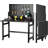 Foldable Heavy-Duty Wall-Mounted Workbench, with Pegboard