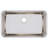 Lustertone 31" L x 19" W Undermount Kitchen Sink