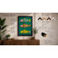 Stacked Fish Play Modern 1 Piece Single Picture Frame Wall Art-136633182-136633183