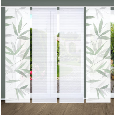 Semi Sheer Sliding Panel
