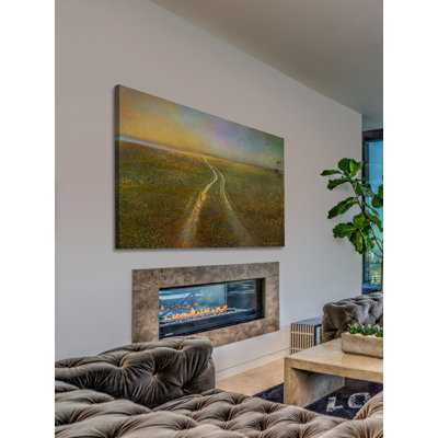 Long Road to Horizon' by Chris Vest Painting Print on Wrapped Canvas -  Marmont Hill, ET-MWW-CV-9944-C-36