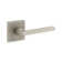 Viaggio Quadrato Linen Texture Rosette Single Dummy with Milano Lever