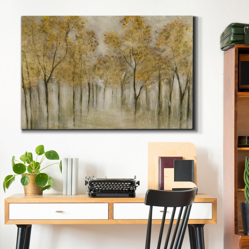 «Golden Spring», reproduction d'art sur toile tendue, H 18 po x l 12 po x P 1 po