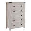 Commode en bois Farmhouse - 5 tiroirs, rangement polyvalent-1949846590
