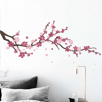 Plants & Flowers Non-Wall Damaging Wall Decal