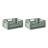 3 Sprouts - Recycled Plastic Crates - Pack of 2 - Medium-66826365