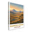 Rannoch Moor, Scotland - Romantic Highlands Travel Poster, Moorland Landscape Art. Giclee Print On Wrapped Canvas. Wall Art, Home Decor - Regions & Scenic Areas, Scotland - Wrapped Canvas Print-2100516741