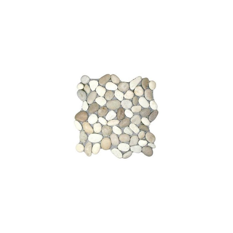 CNK Tile White Pentagon Mosaic Tile