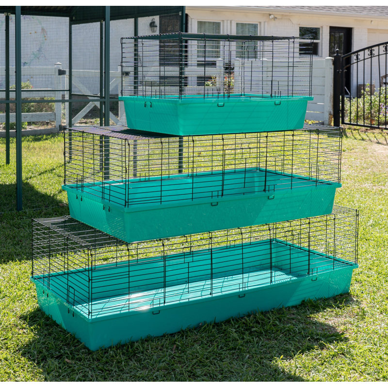 Ensemble de luxe 48 po x 24 po Cage pour petits animaux, 20" H x  24" D x  48" W 