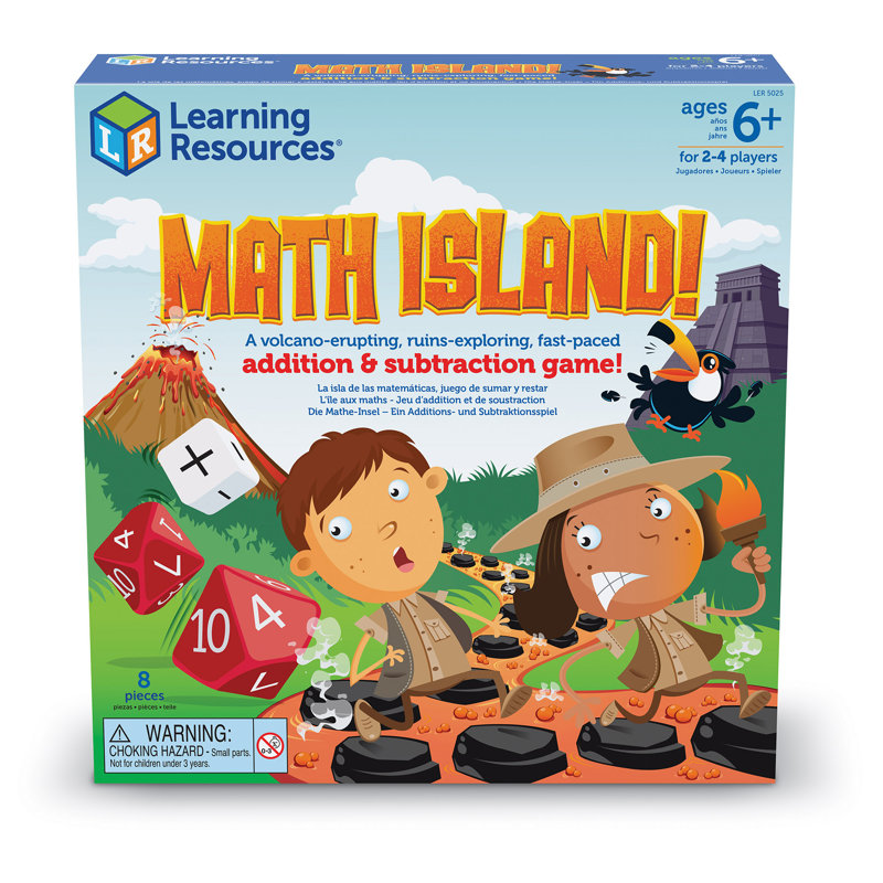 Jeu d'addition et de soustraction Math Island