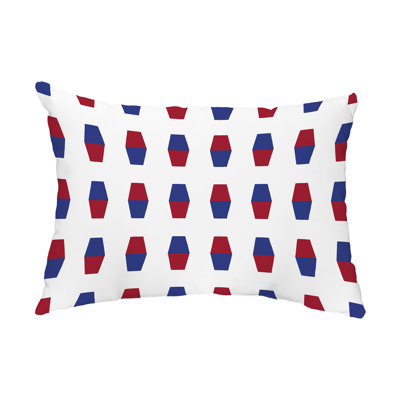 Bowling Pins Outdoor Rectangular Pillow Cover & Insert