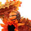 180cm Lighted Faux Sunflower Garland with Lights