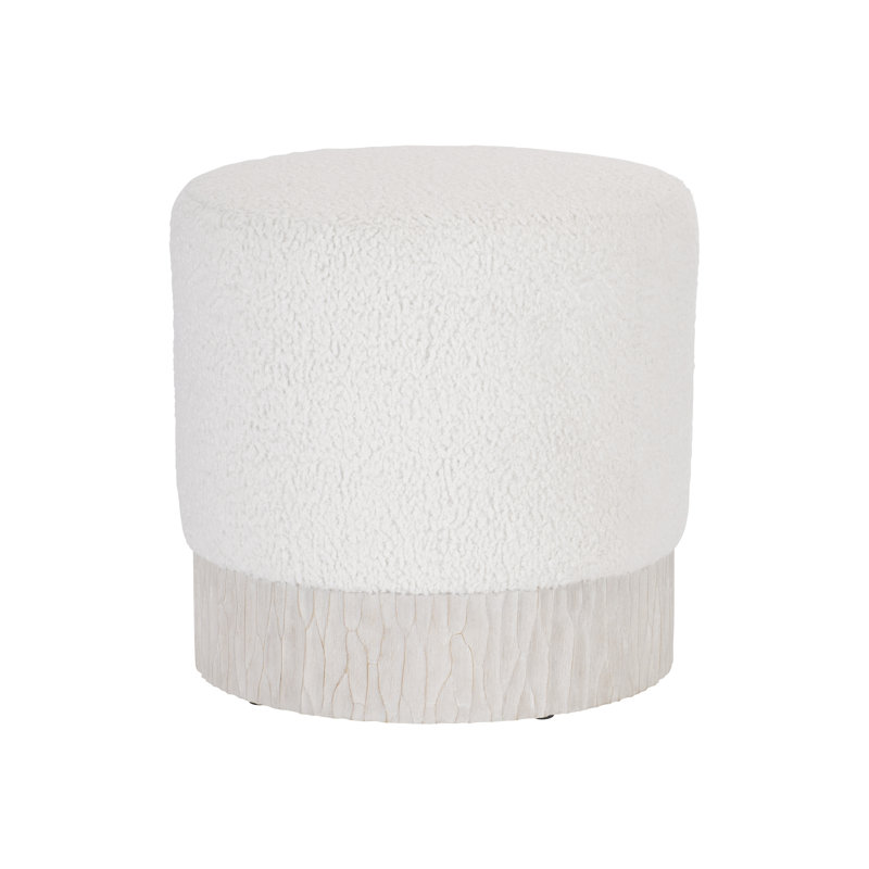 Solaria 20" Wide Round Standard Ottoman