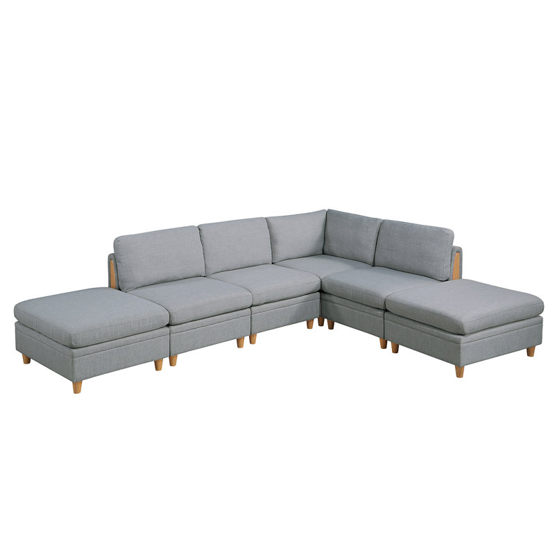 MODULAR SET - 6PC In Light Gray