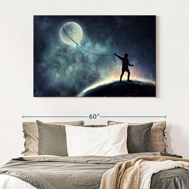 Oberle Catch The Moon, 34" H x 51" W