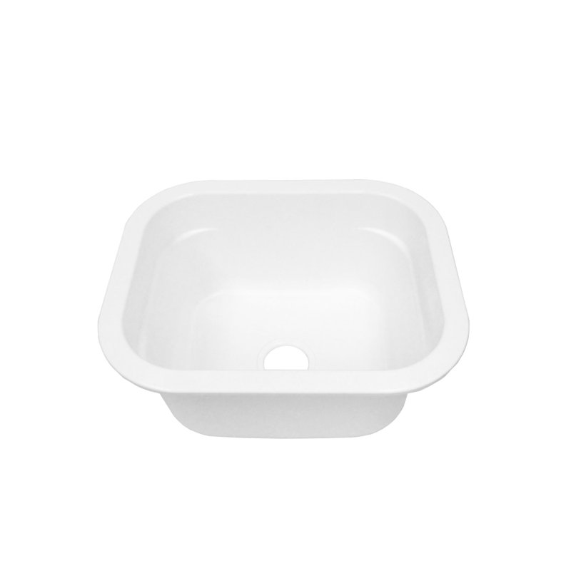 Évier à lessive encastrable en fibre de verre 22 po x 18 po