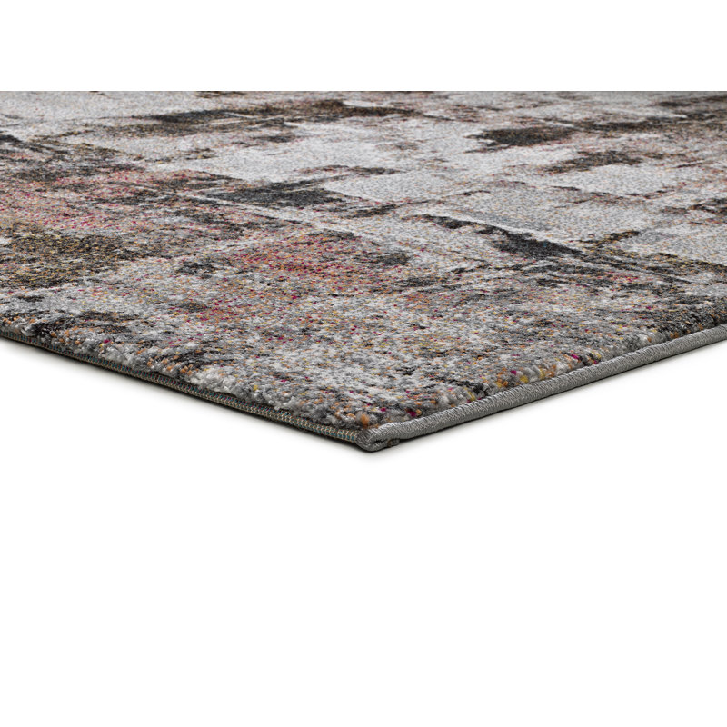 Ainesh Abstract Machine Woven / Power Loomed Area Rug, Rectangle 160 x 230cm