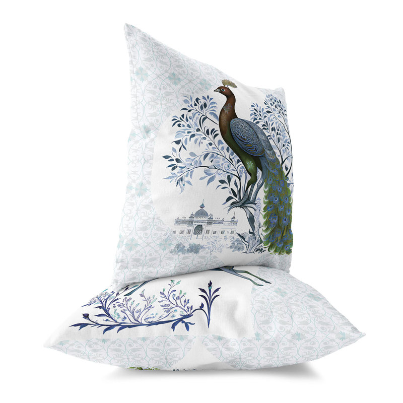 Coussin Floral, 18 po x 18 po
