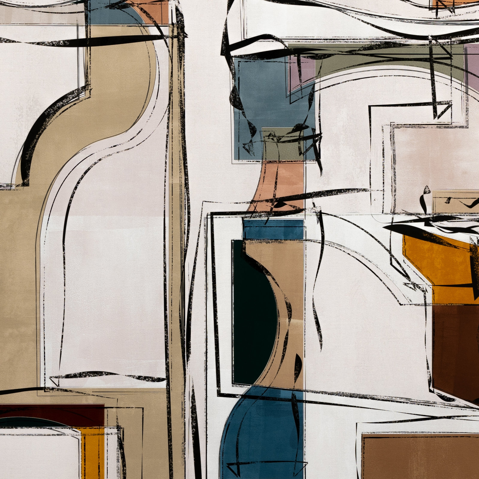 Boyd "Midst III" Print by Coup D'Esprit, 32" H x 32" W x 2.5" D
