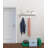 Ciardi Floating Shelf with Hooks - Wall Mounted Storage Shelf, Space Saving Organizer-823218563-858827532