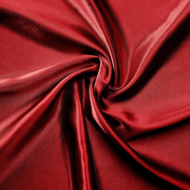Juicy Couture Premium Silky Satin Sheet Sets, Red, Twin XL Sheet Set with 1 Pillowcase