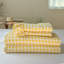 Ensemble de draps Gingham Ruffle-125740493-125740497