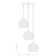 Jemnice 3 - Light Dimmable Tiered Chandelier