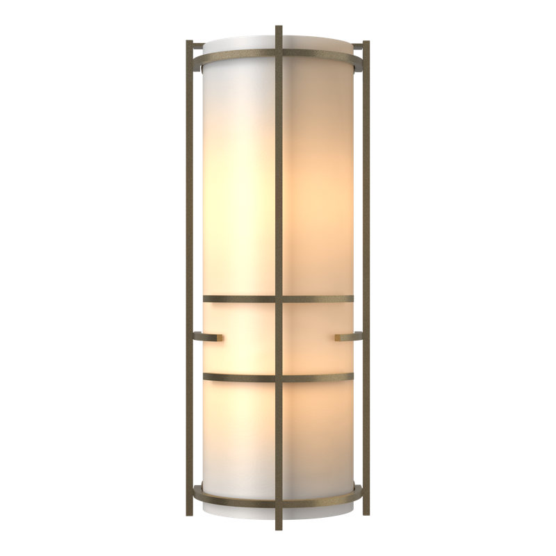 Banded 2 - Light Flush Mounted Sconce, Soft Gold, Ivory Art