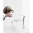 Deck Mounted Bathroom Faucet For 1 Hole - Flow & Fountain Twoone, Scratch-, Corrosion Resistance, Water Efficient, Install Yourself Without Difficulty Mount Twoone Functionality, Scratch, Saving, Diy-121628556