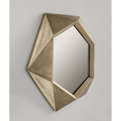 Calliope Metal Flat Wall Mirror
