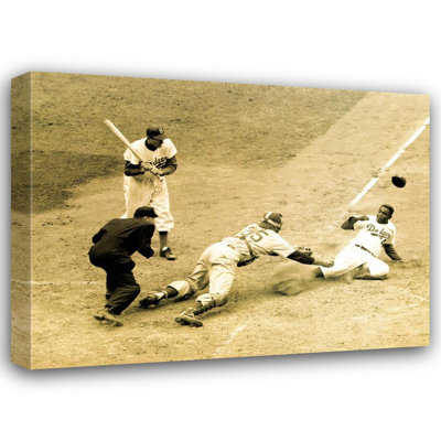 Jackie Robinson volant la maison