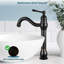 Single-handle Bathroom Faucet with Drain Assembly-92720586