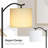 Nikkolas 63'' LED Arched Floor Lamp-156477216-156477217