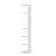 Araeya 88" H x 15" W Bookcase Extender