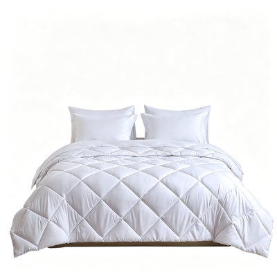 FISHDRU 7-Piece White Quilt Sets, Queen