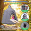 Hammock with X-Stand Set SW134, Grey Star Pattern