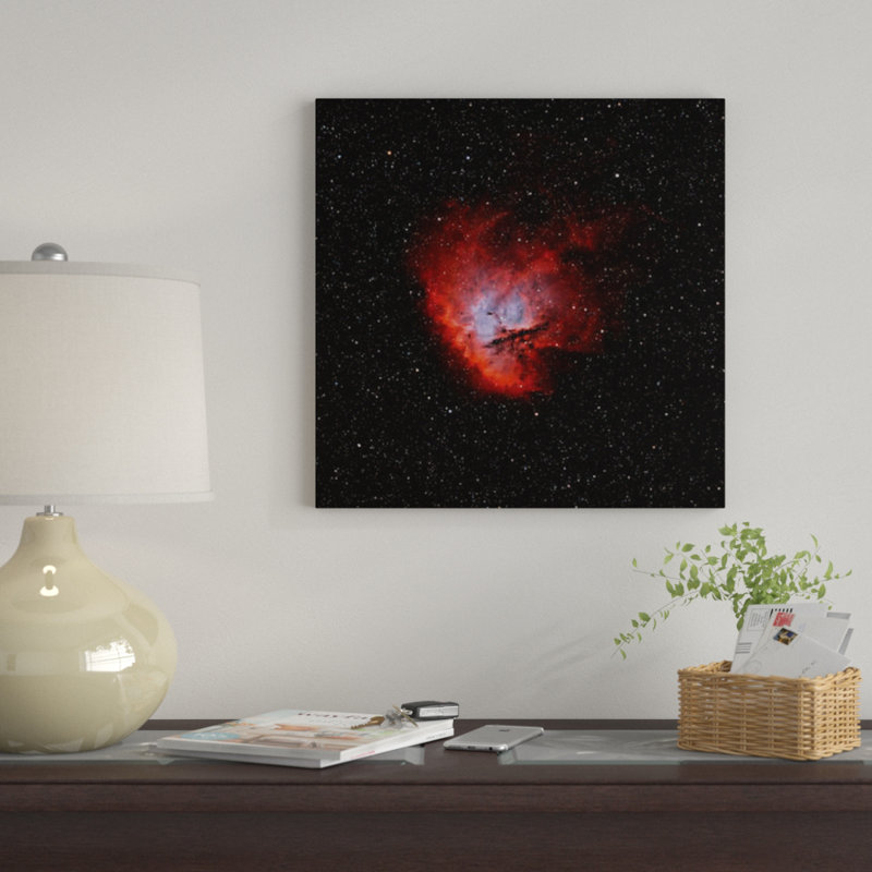 «The Pacman Nebula (NGC 281) II» par Rolf Geissinger, impression sur toile tendue, H 37 po x l 37 po x P 1,5 po, Toile tendue