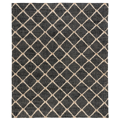 Kali Natural Flatweave Geometric Jute Rug