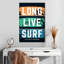 Tergel Long Live Surf, typographie-108650825