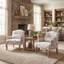 Ariew Tufted Armchair Upholstered Solid Wood Accent Chair for Living Room,Bedroom-220304916