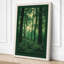 Quiet Northern Forest Scandinavian - Wrapped Canvas-565017140-565017141