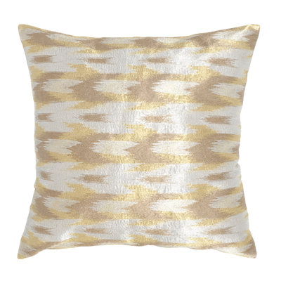Feather Reversible Throw Pillow