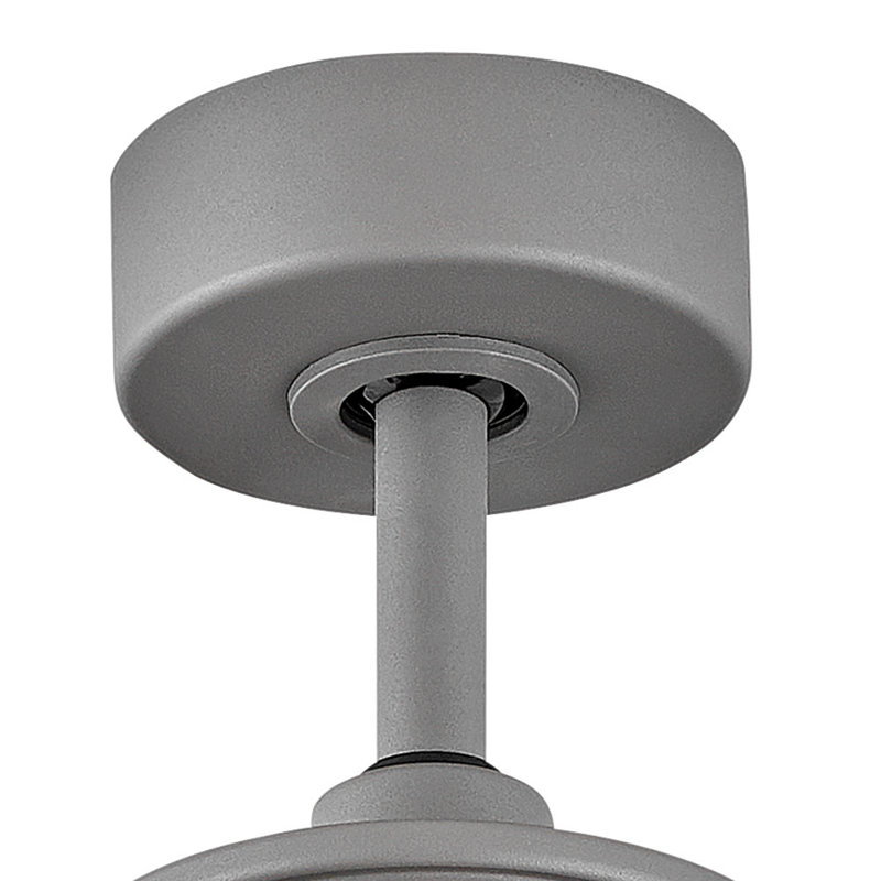 Tige de ventilateur de plafond, Graphite, H 12 po x l 1 po x P 1 po