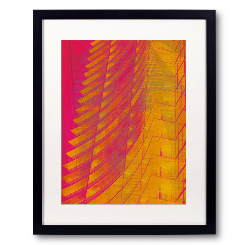 «Pink Lemonade» par Kevin Quinn - Reproduction d'art encadrée sur papier, H 32 po x l 24 po
