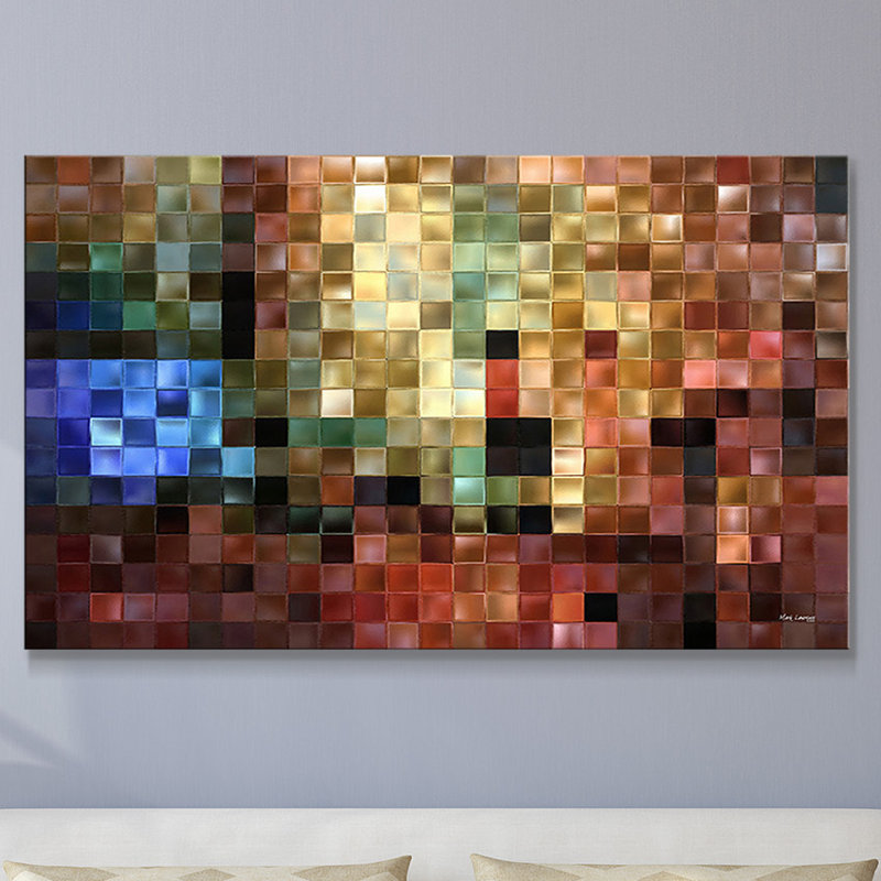 « i will you you », impression sur toile, H 24 po x l 40 po x P 1,5 po, Toile tendue