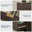 Commode 5 tiroirs Donati, commode en bois-1403655143